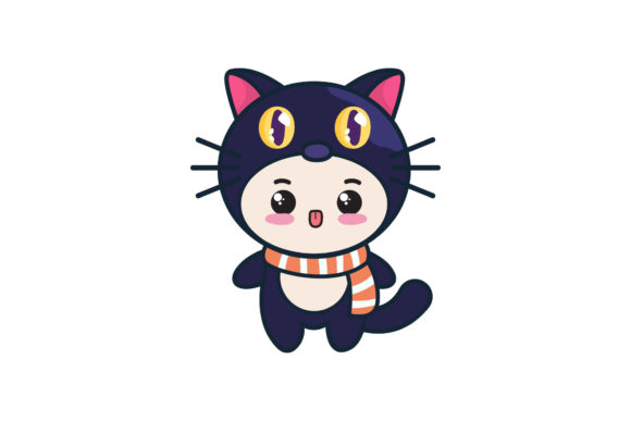Cat Animal Funny Costume Graphics and Icons Review