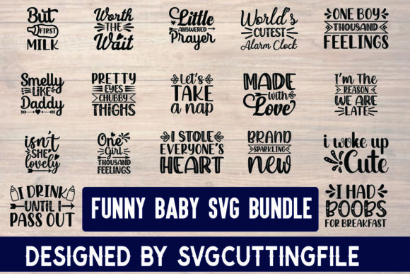 Funny Baby SVG Bundle: A Designer’s Review for Local Business Branding