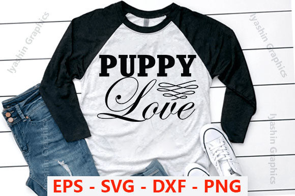 Funny Mom Design, Puppy Love: Graphics for T-Shirt Designs