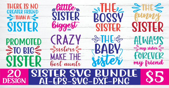 Sister SVG Bundle Review for Modern Branding