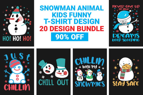 Snowman Animal Kids Funny T-shirt Bundle Review